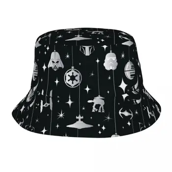 Мужские и женские шляпы-ведерки Dark Side Holiday Star Wars Летнее призвание Disney Sun Hat Повседневная кепка для отдыха на рыбалке Bob Hat