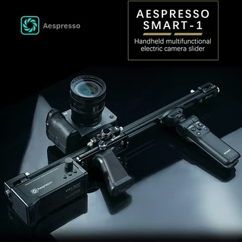 Aespresso SMART-1 Ручной Электромоторный Слайдер Камеры с Вертикальной Направляющей Для Съемки под Сверхнизким Углом для Зеркальной камеры DSLR