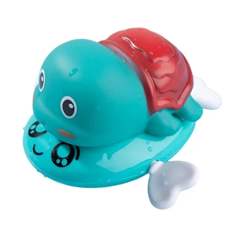 Игрушка для детской ванны, плавающие в воде Заводные Милые животные, модель бассейна, веселый и интерактивный душ для мальчиков и девочек